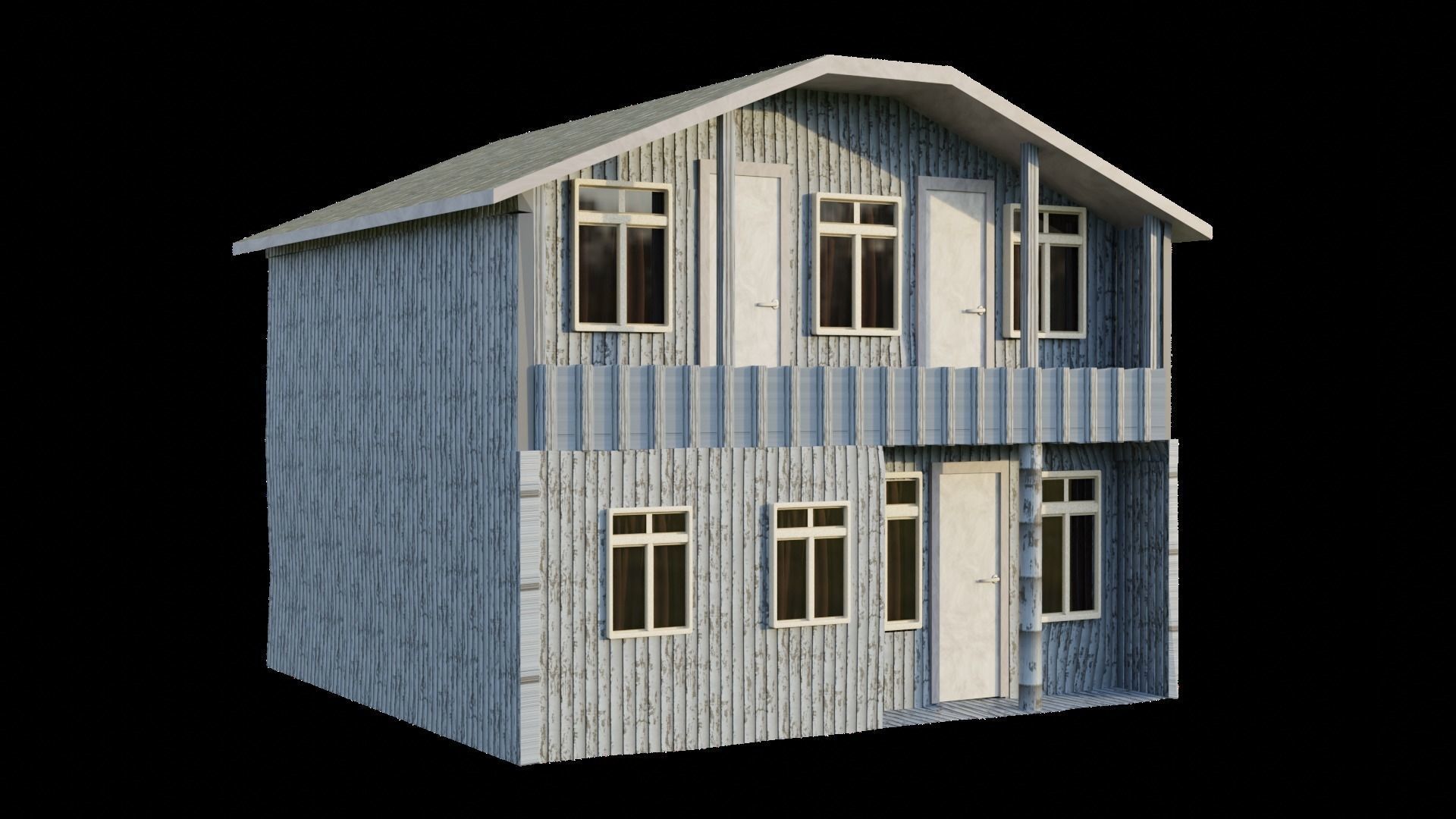 Old House 3D model_4