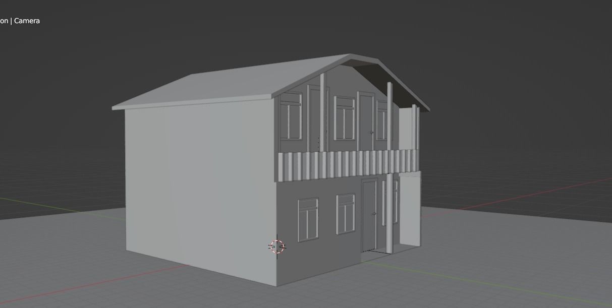 Old House 3D model_11