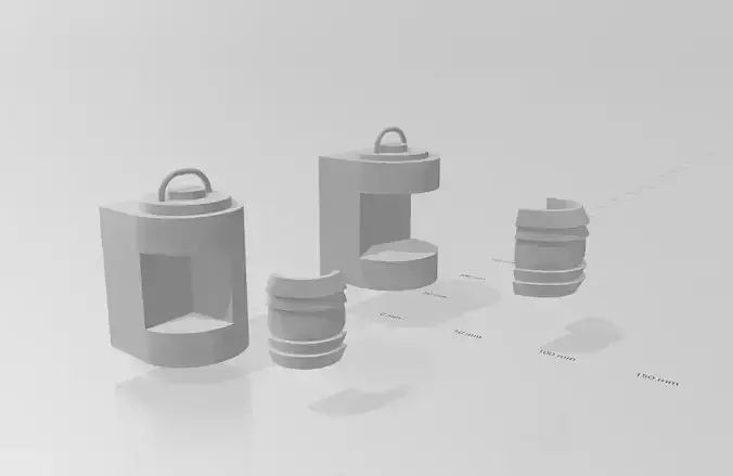  Ship position lamps 3D print model