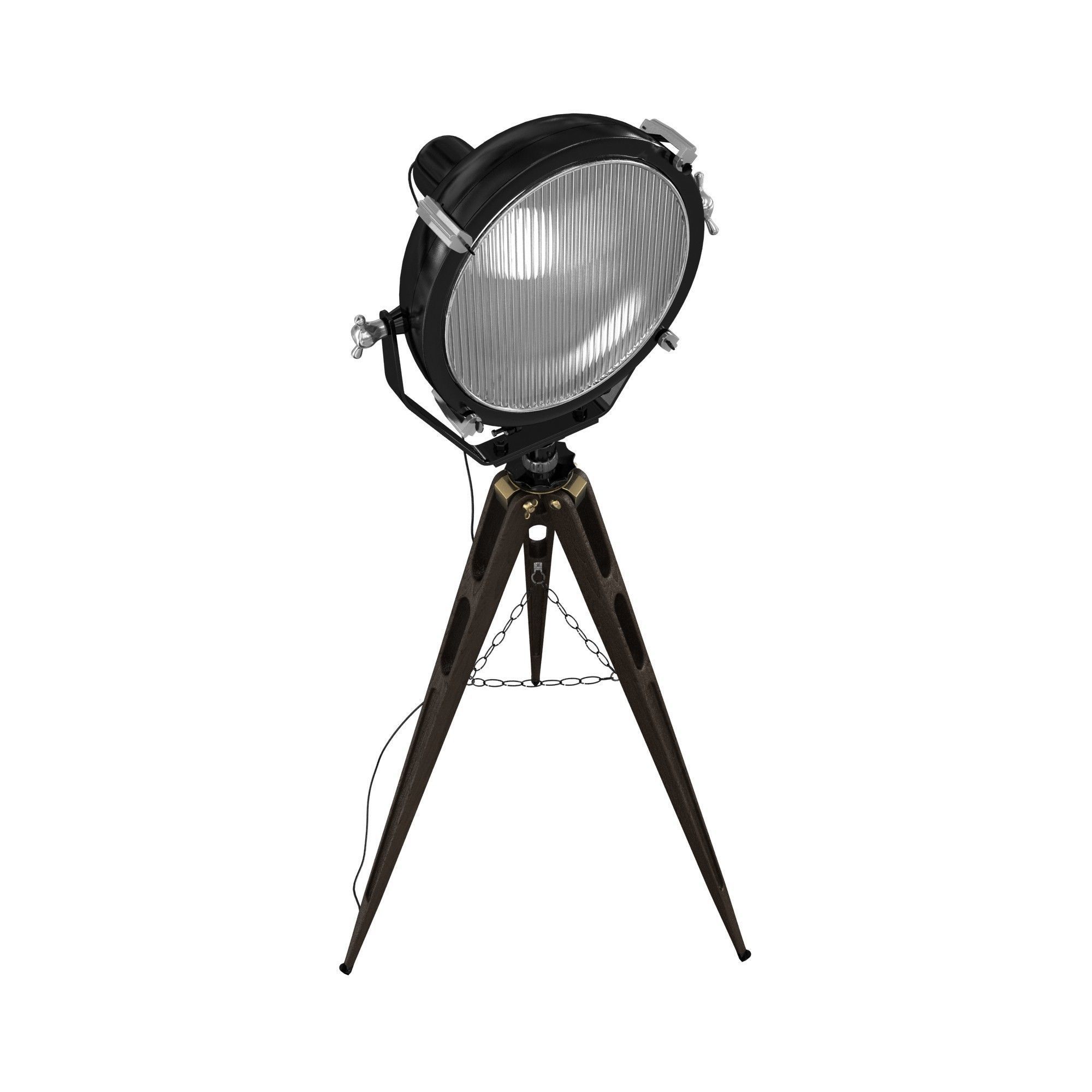 Adjustable Stage Light Floor Lamp vintage 3D model_6
