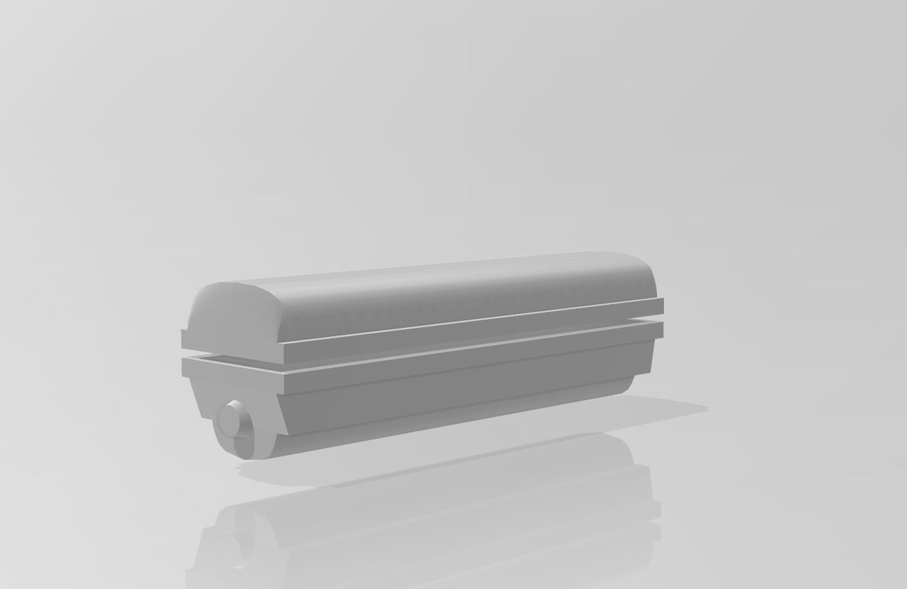  Deck lighting lamp 3D print model_4