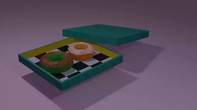 doughnut 3D model