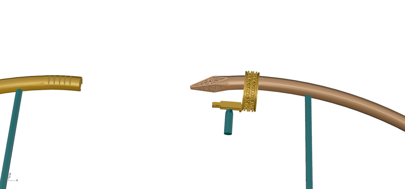 JUSTE UN CLOU NECKLACE 3D print model_13