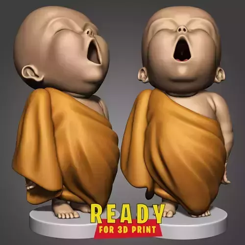 little monk Buddha