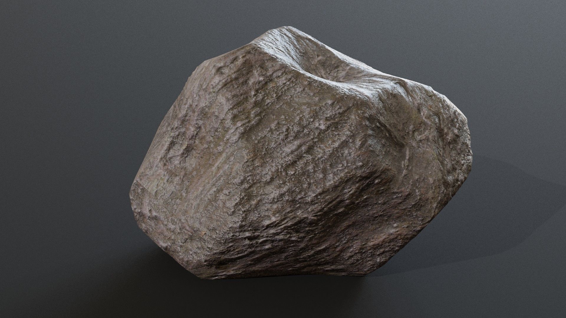 3D PBR Rocks GameReady Low-poly 3D model_8