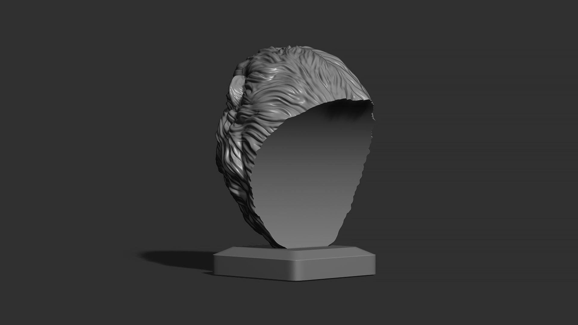 Lion quiet 3D print model_4