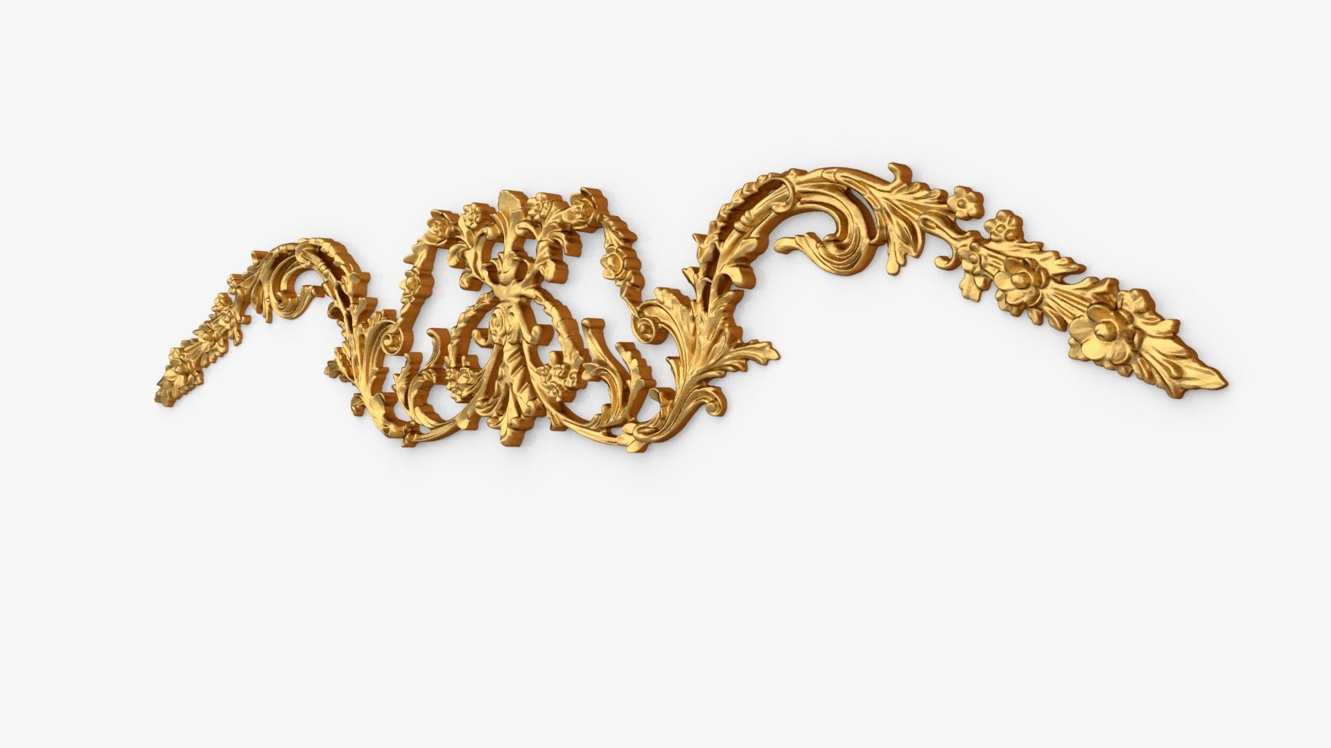 Classic decor ornament 292 3D model_2