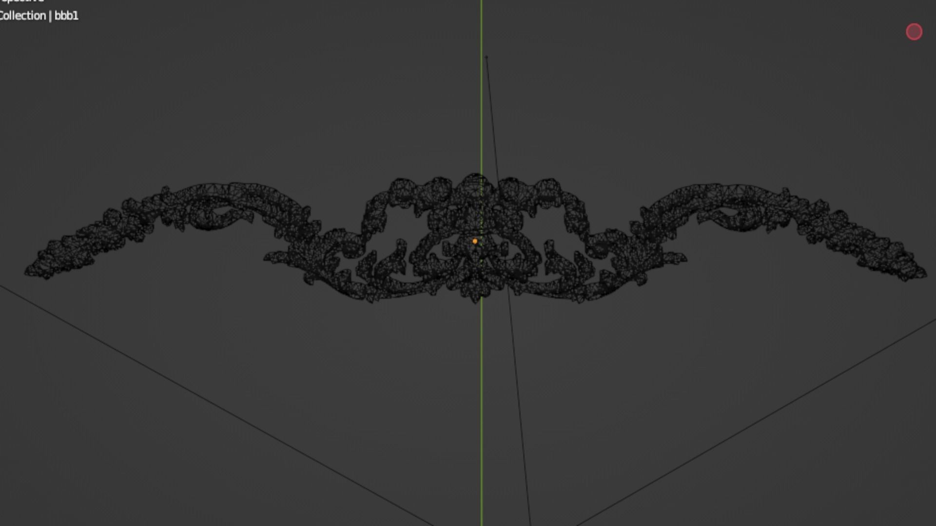 Classic decor ornament 292 3D model_5