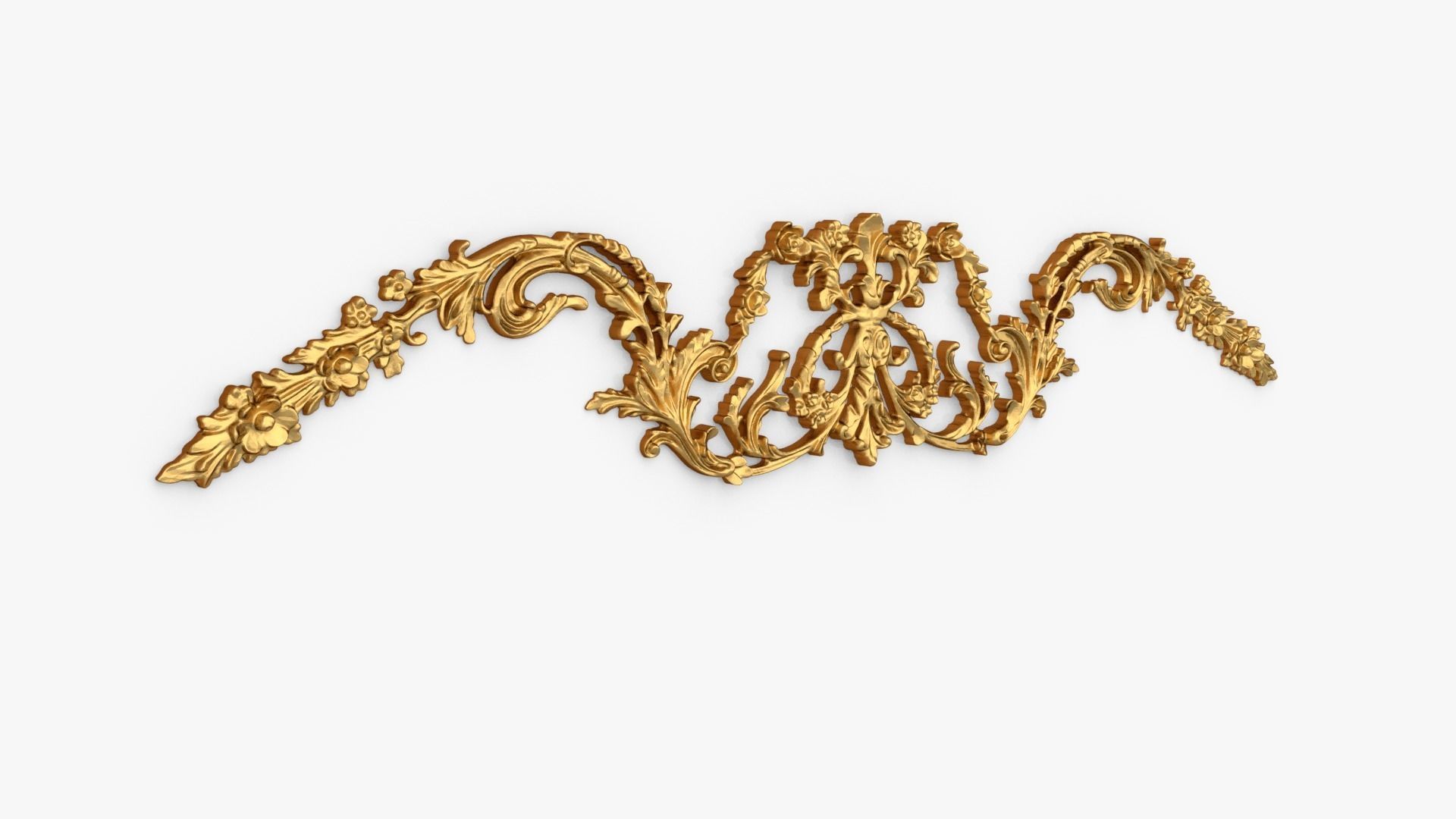 Classic decor ornament 292 3D model_1