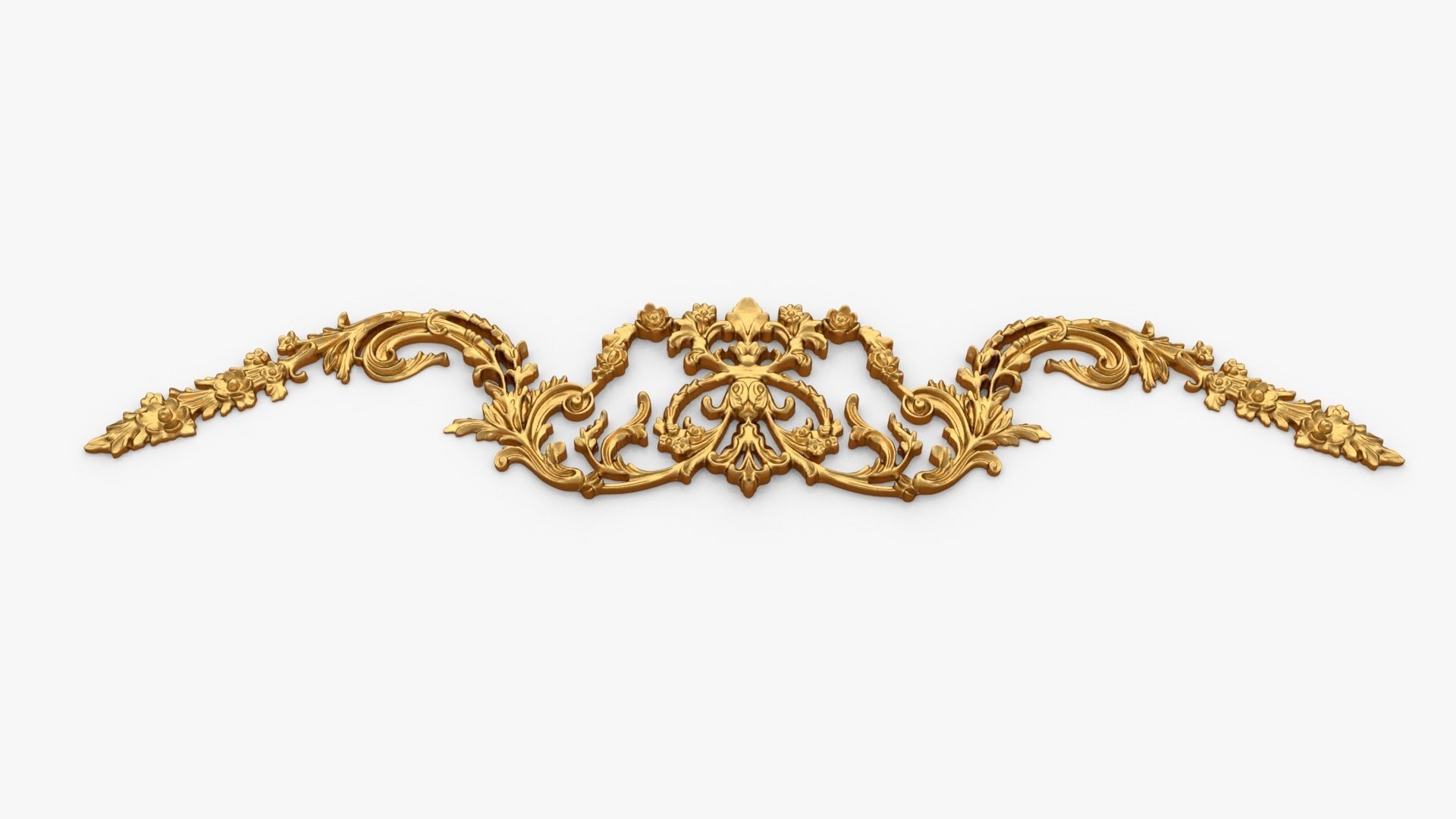 Classic decor ornament 292 3D model_3