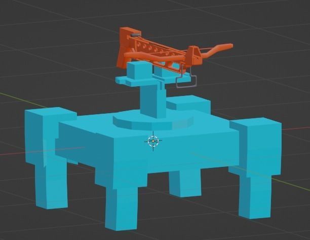 3DArbalet  Free low-poly 3D model_2