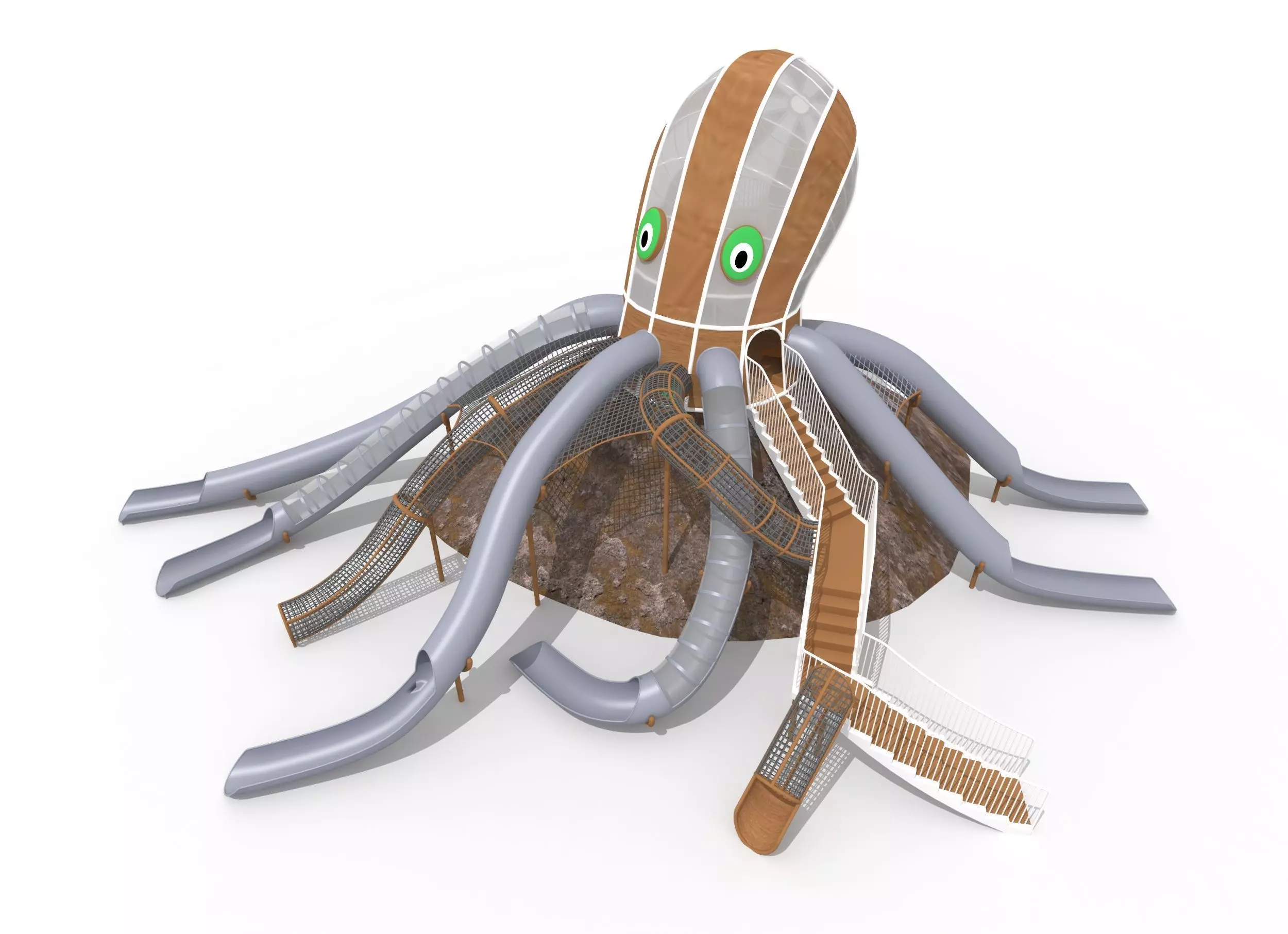 Octopus Slider 3D model