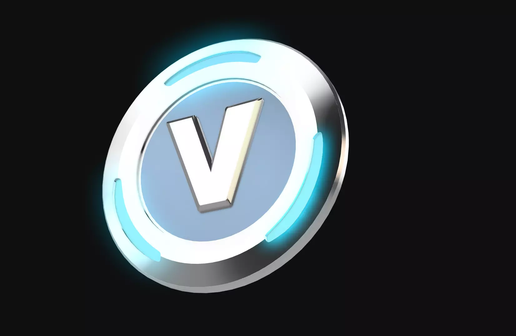 V-Bucks  COIN 3D print model_0