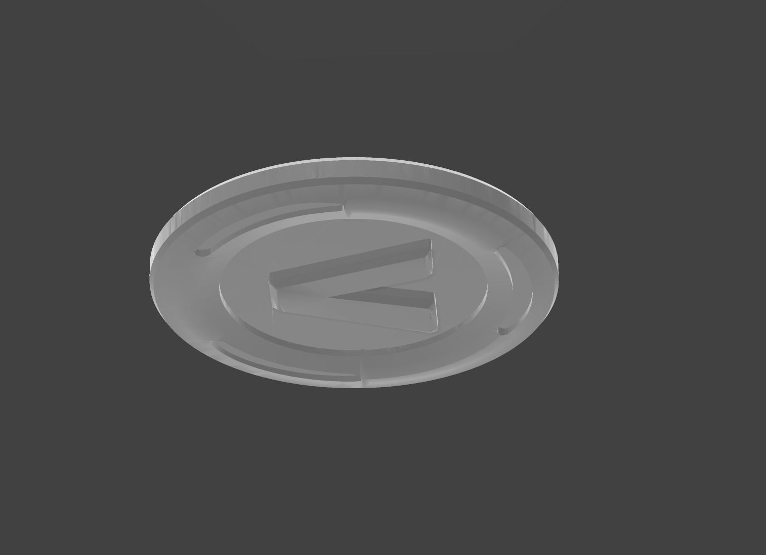V-Bucks  COIN 3D print model_3