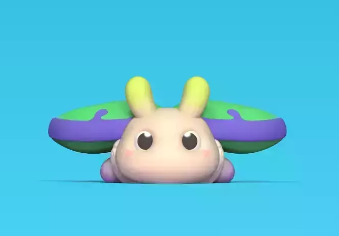 Luna Moth 3D print model