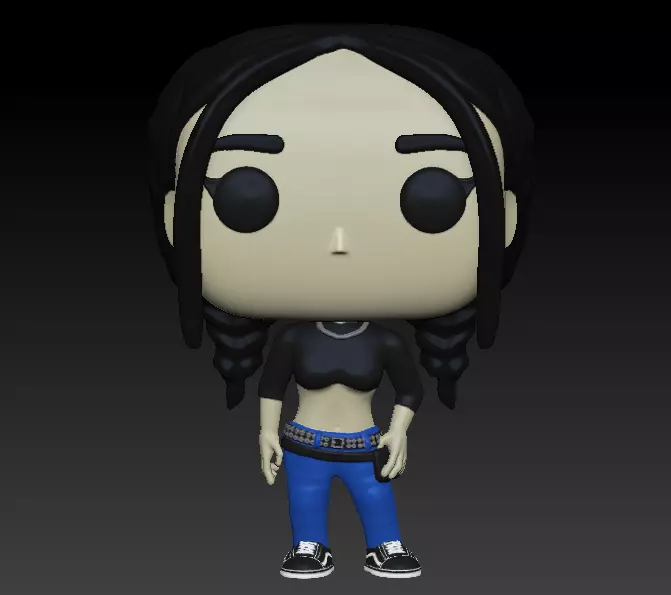 Funko influencer 3D print model_0