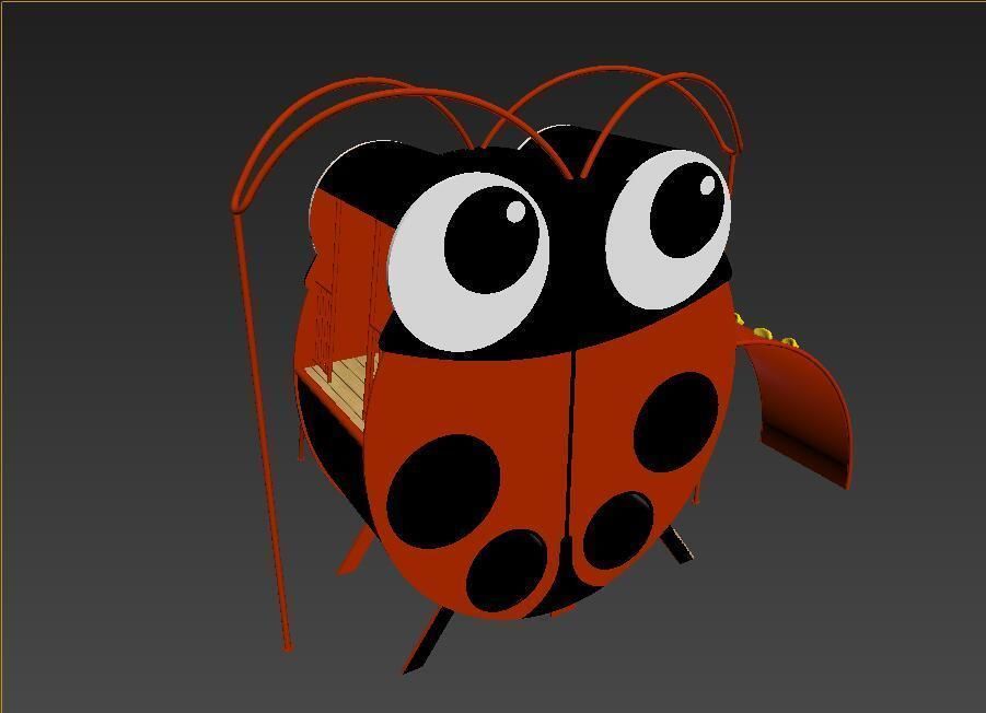 Ladybug Paradise 3D model_6
