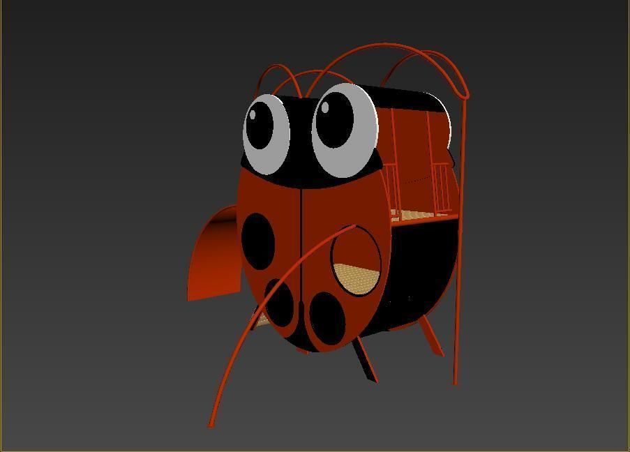Ladybug Paradise 3D model_5