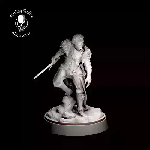 Knight 3D print model Knight 3D print model
