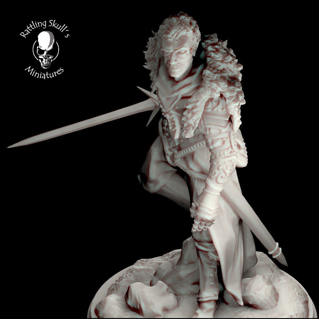Knight 3D print model_1