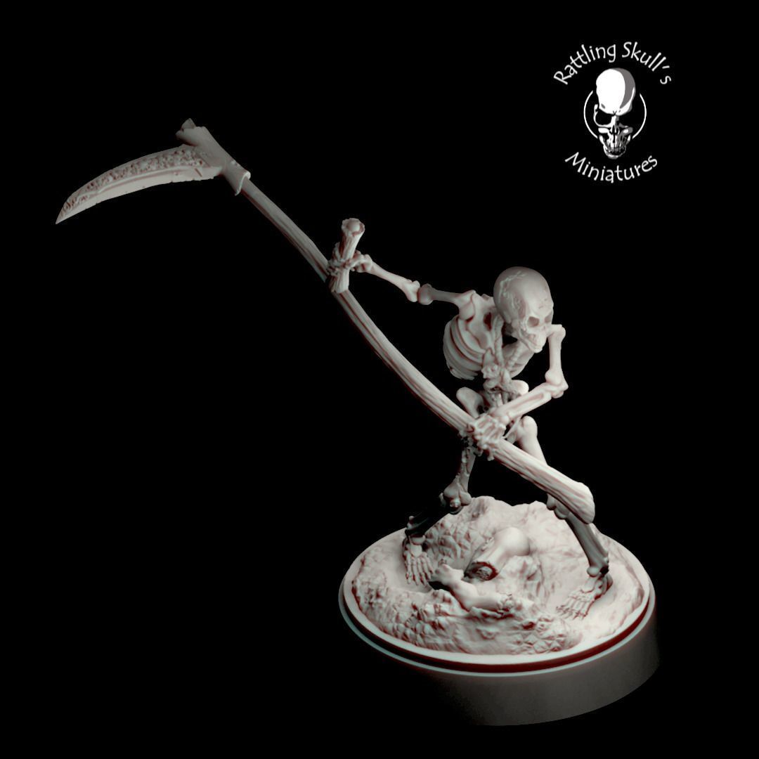 Skeletons warband 3D print model_7