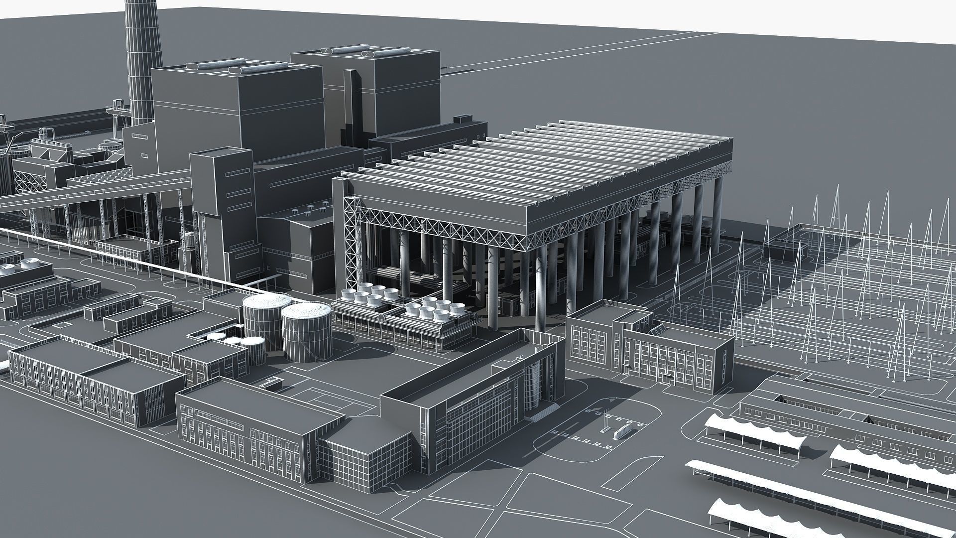 Power Station 2 3D model_22