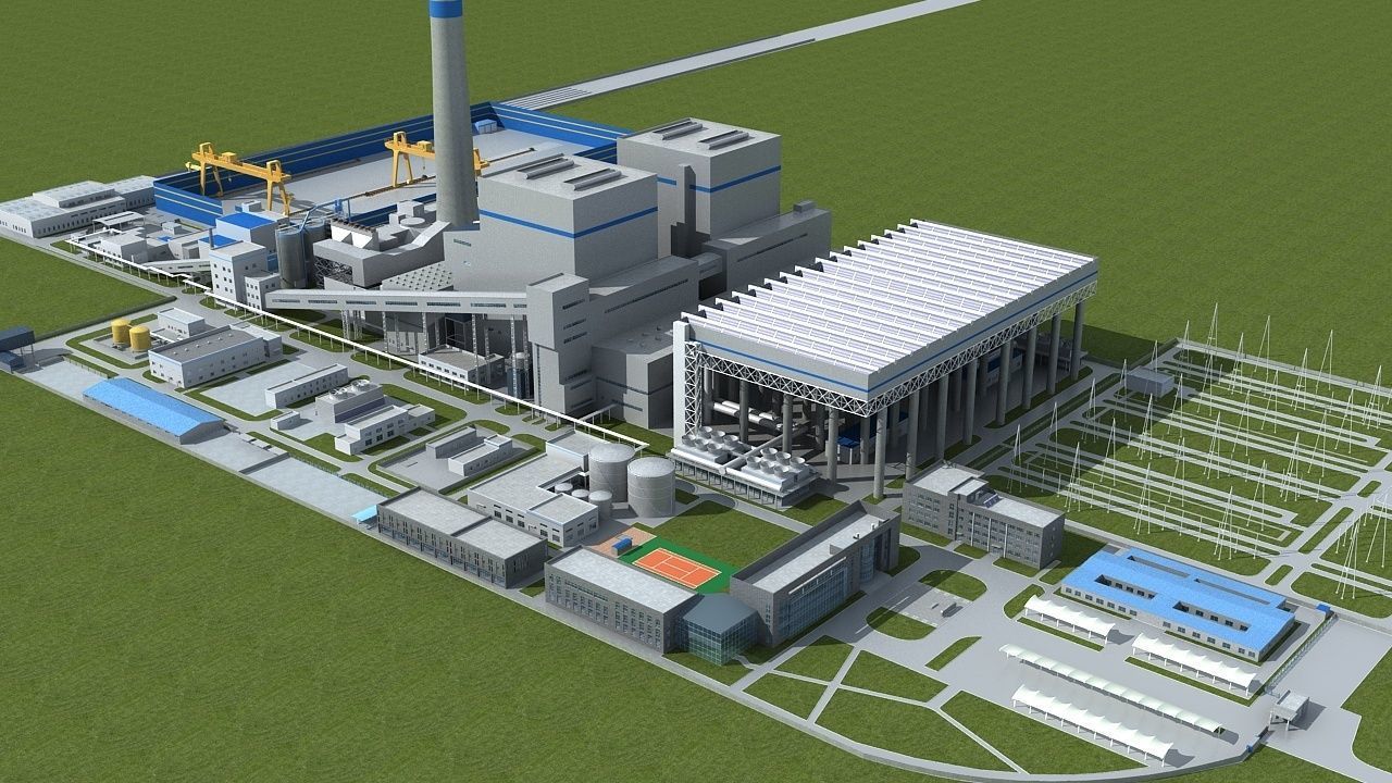 Power Station 2 3D model_1