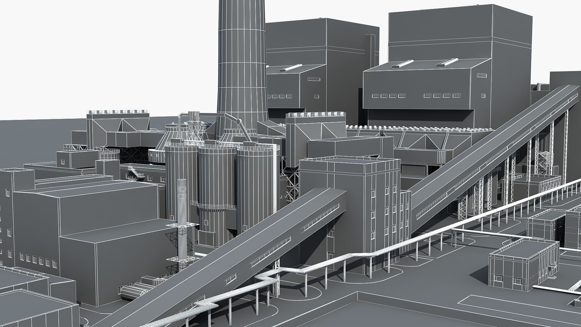 Power Station 2 3D model_23