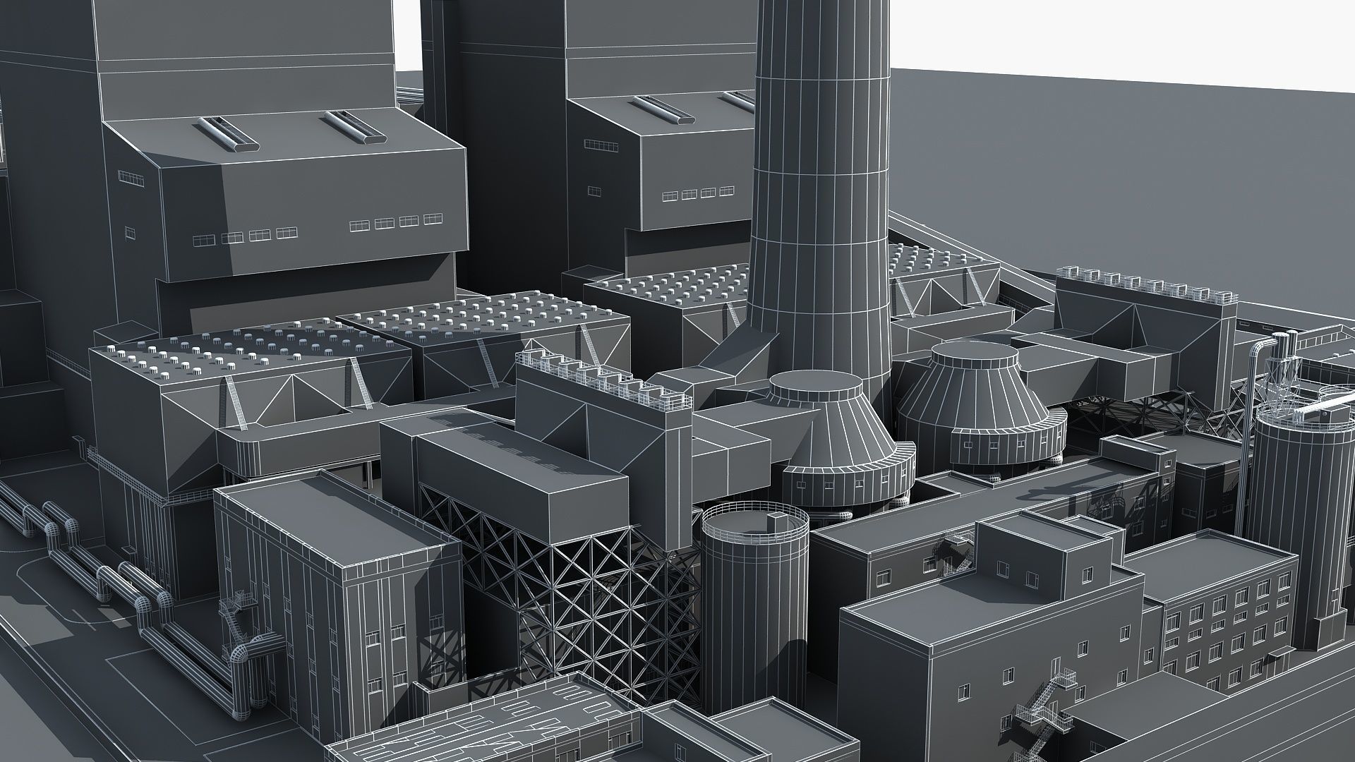 Power Station 2 3D model_24