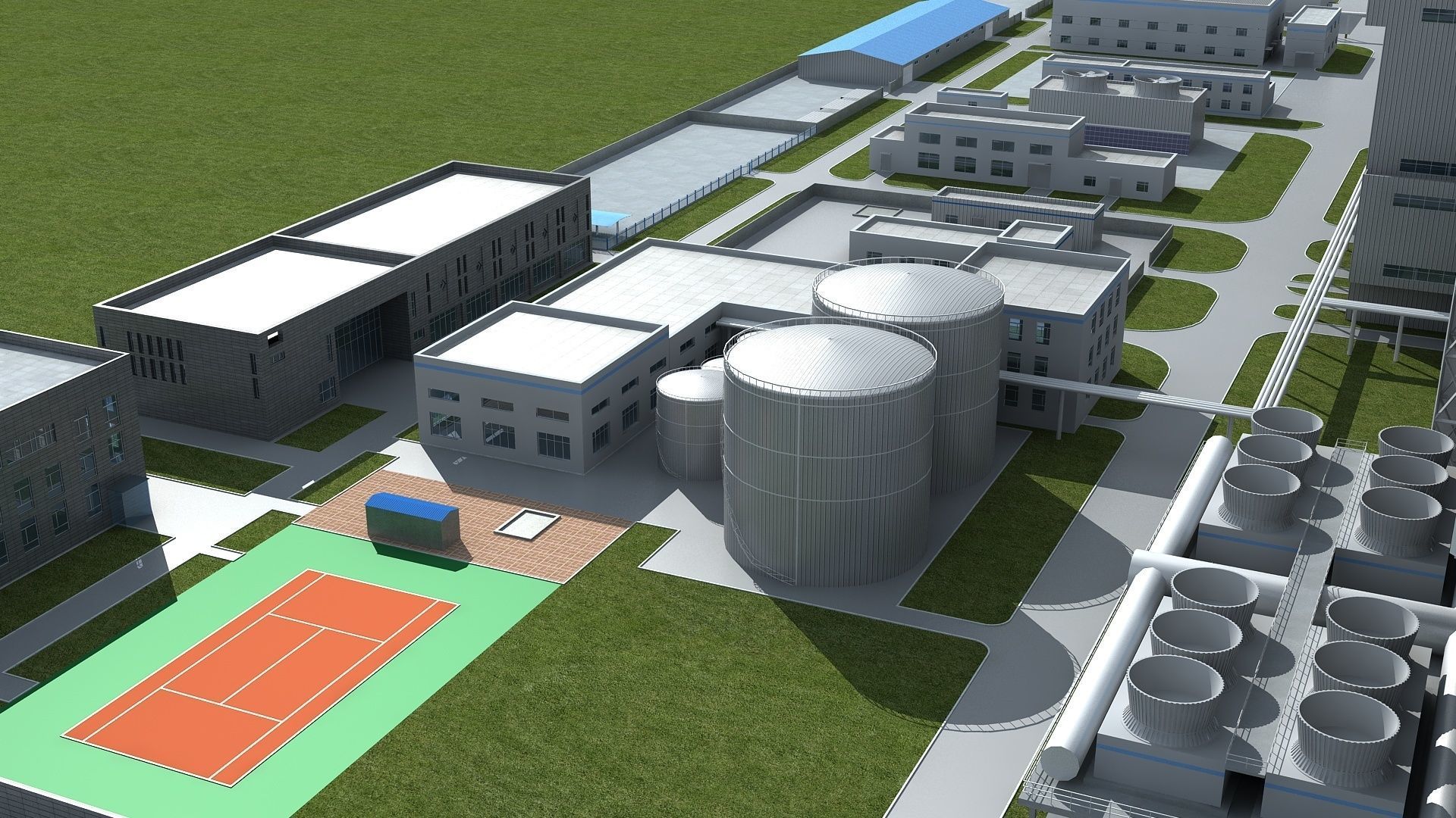 Power Station 2 3D model_18