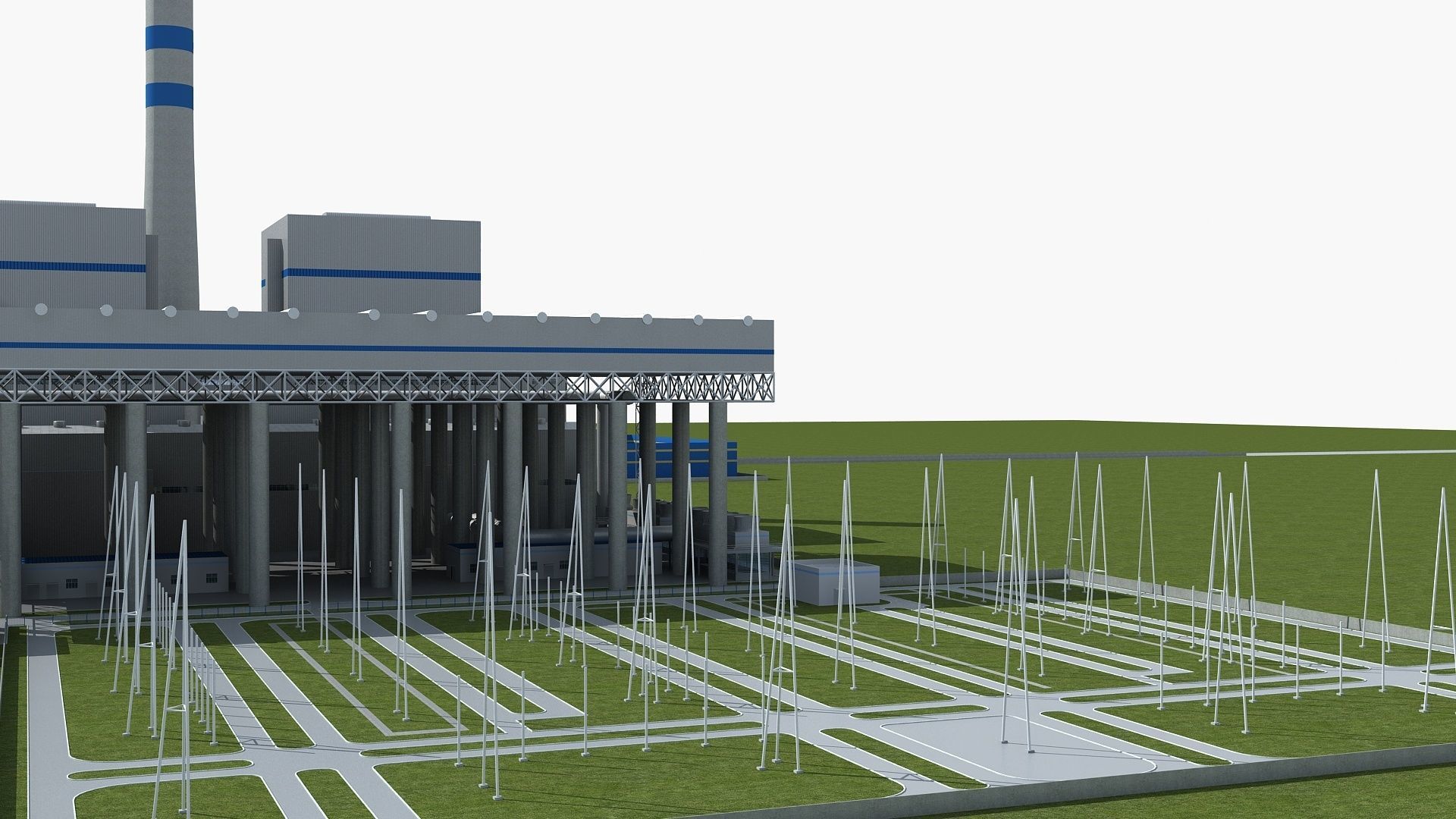 Power Station 2 3D model_13