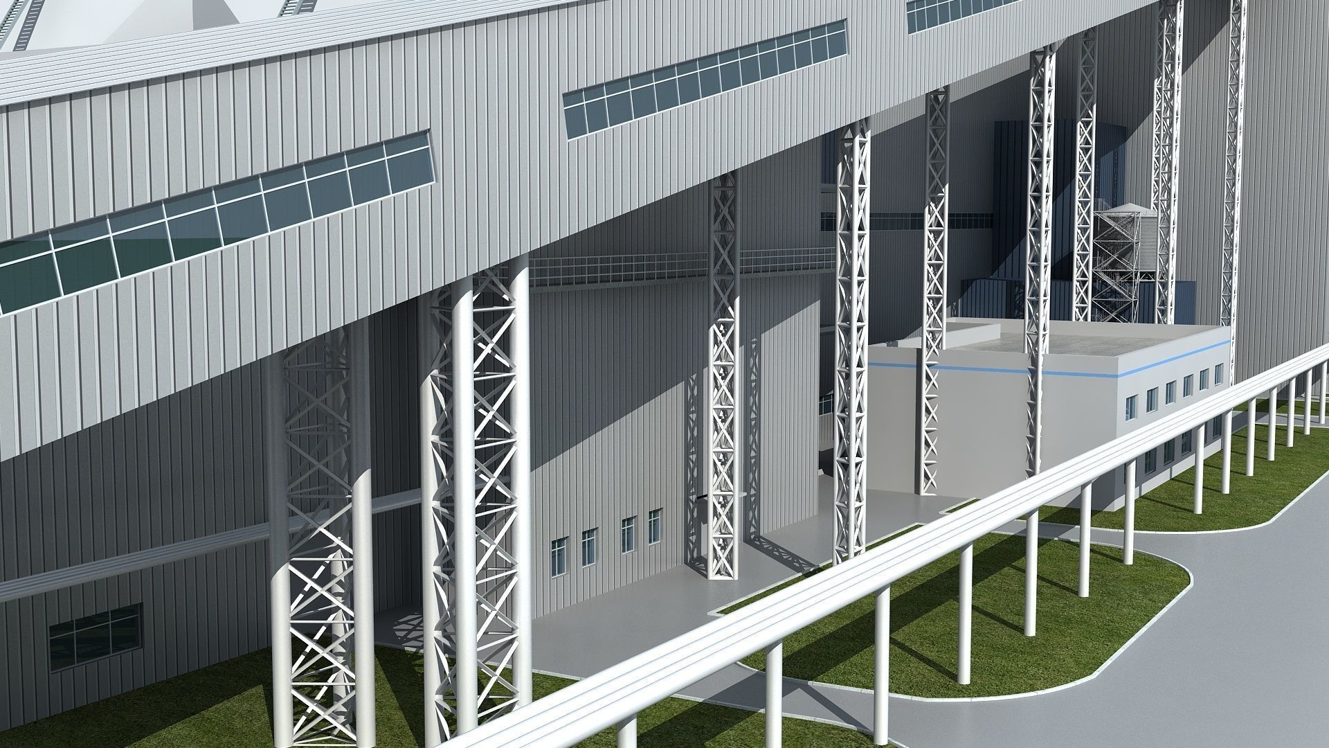 Power Station 2 3D model_17