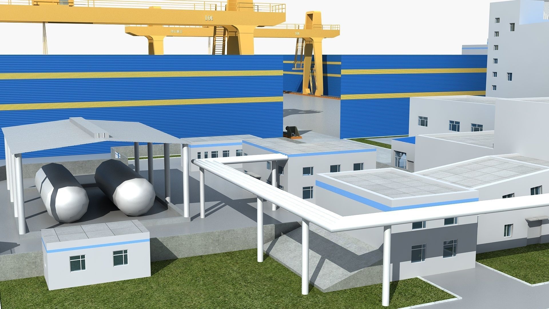 Power Station 2 3D model_16