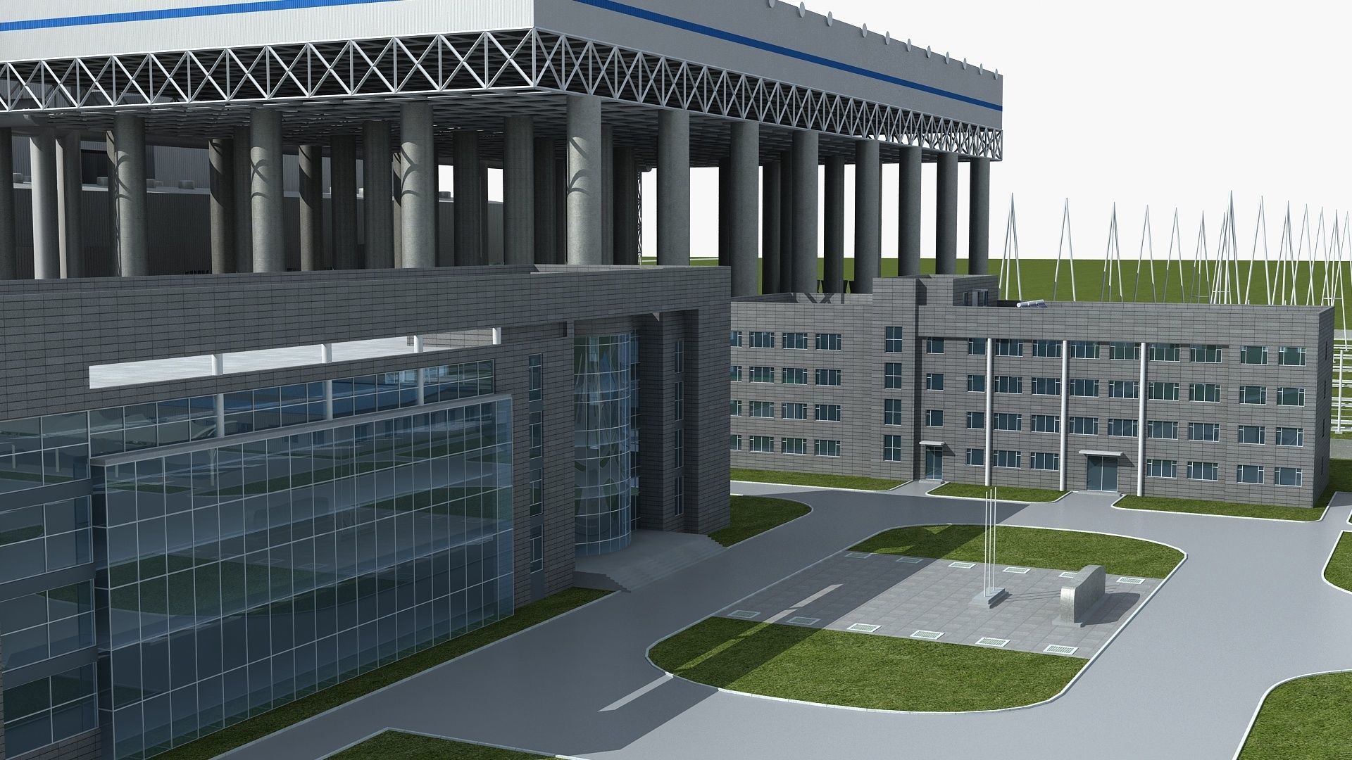 Power Station 2 3D model_11