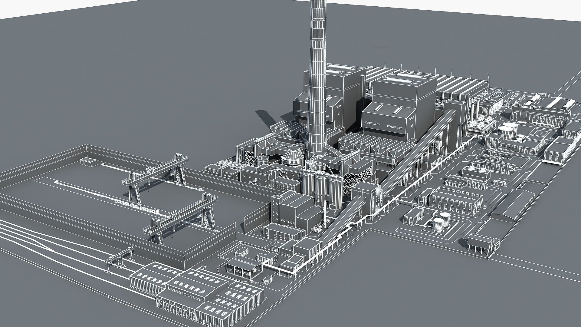 Power Station 2 3D model_21