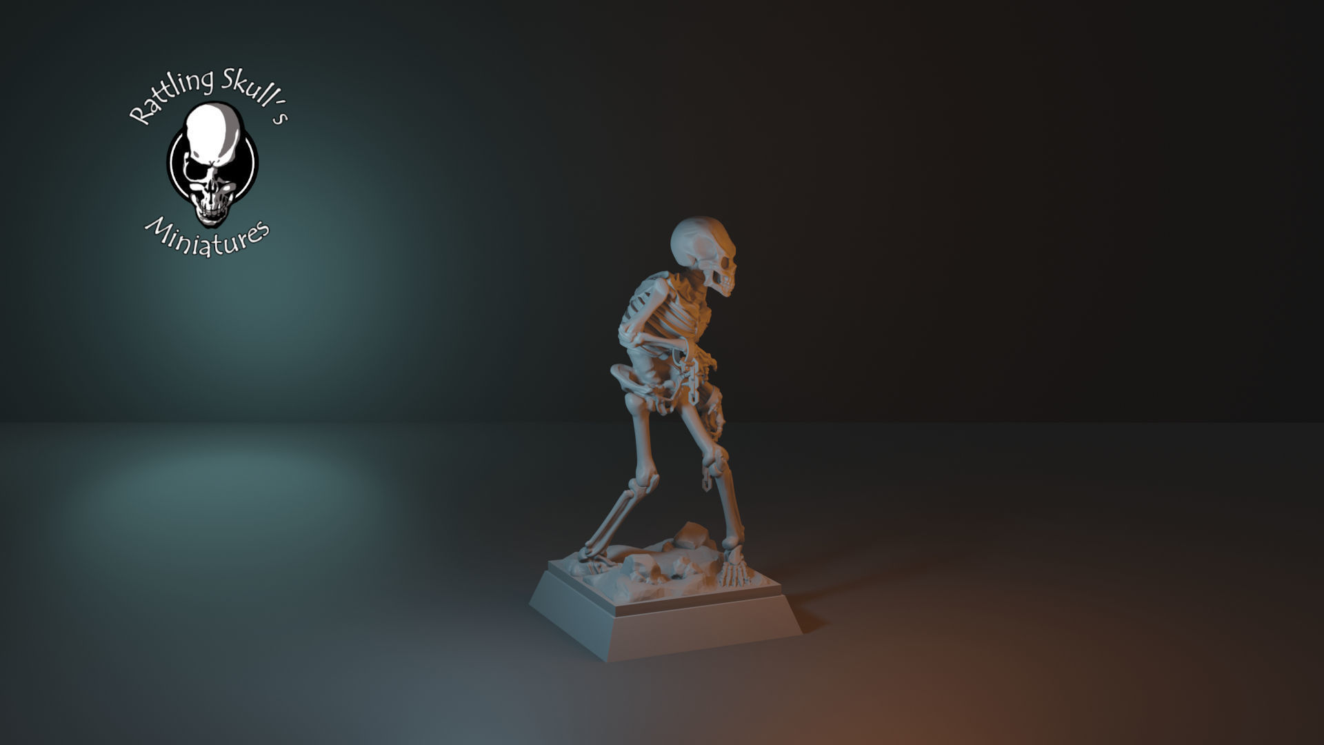 Skeleton Free 3D print model_3