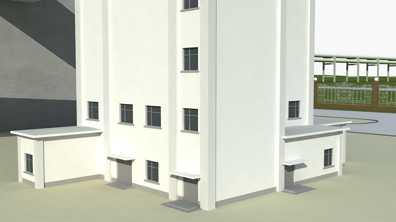 Factory 1 3D model_16