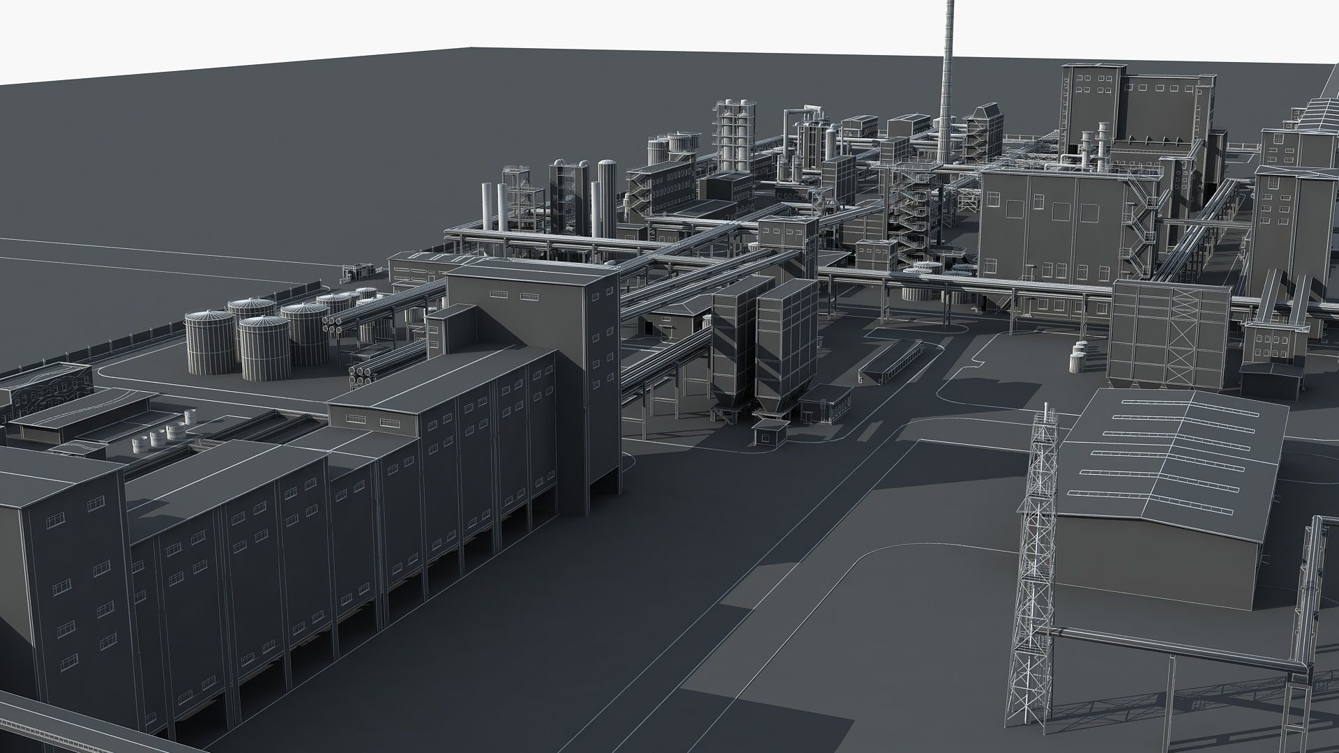 Factory 1 3D model_22