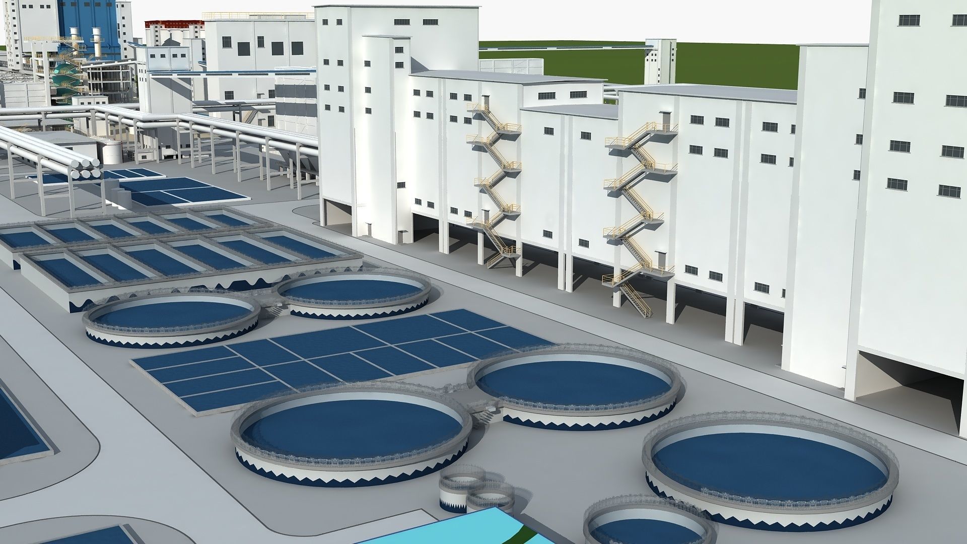 Factory 1 3D model_7