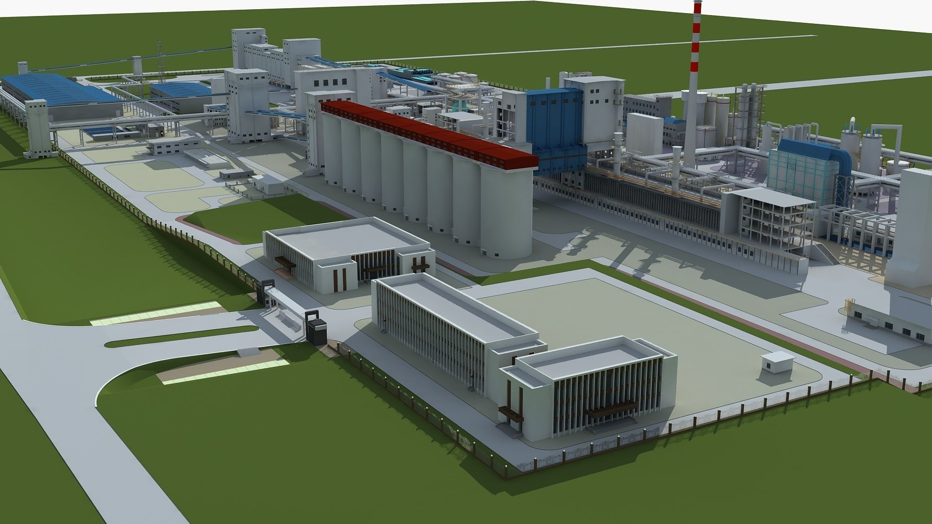 Factory 1 3D model_2
