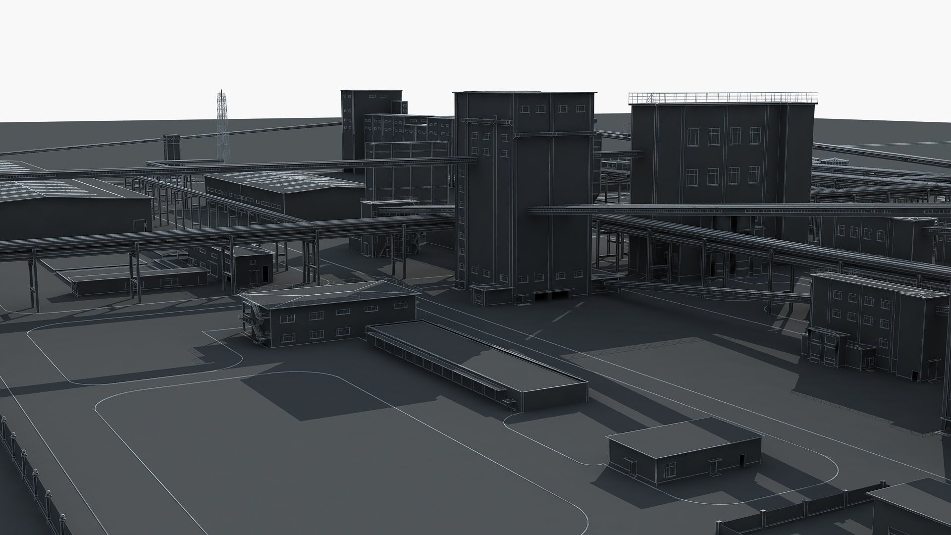 Factory 1 3D model_20