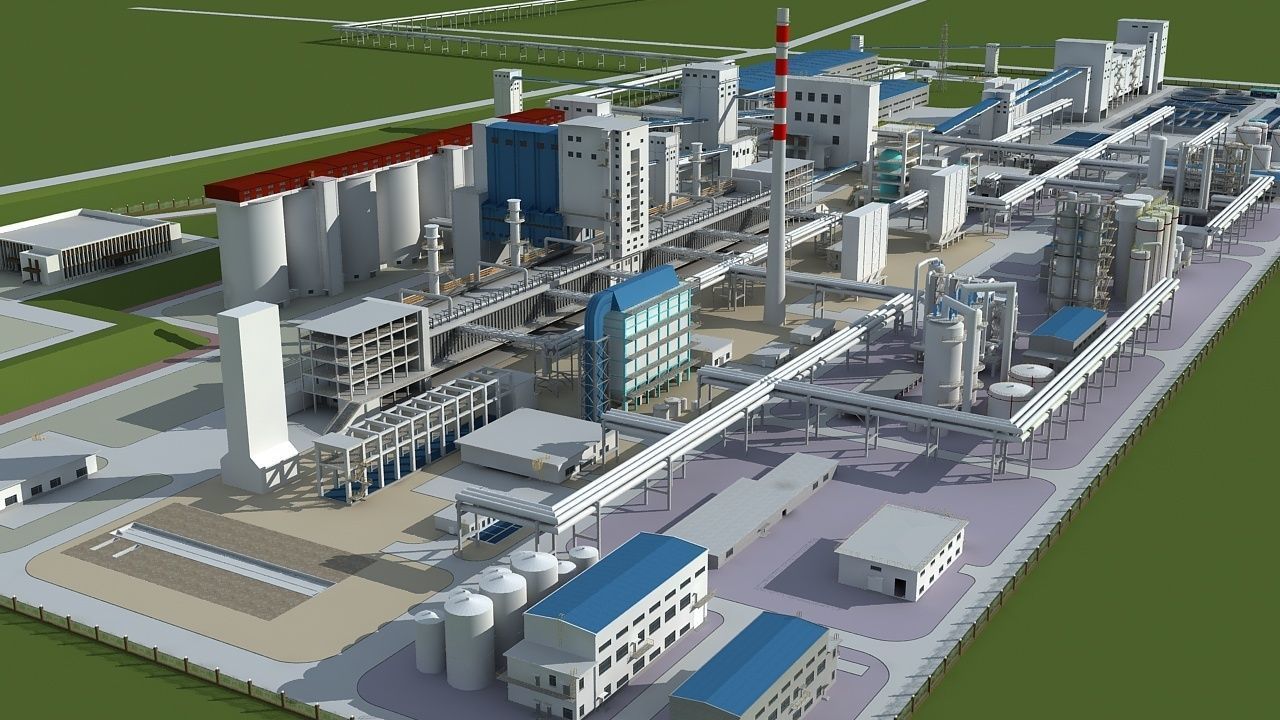 Factory 1 3D model_1