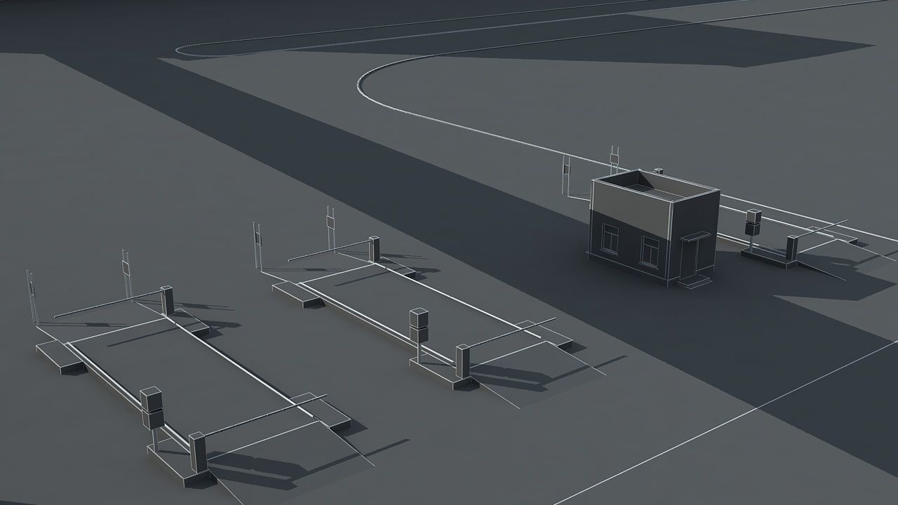 Factory 1 3D model_28