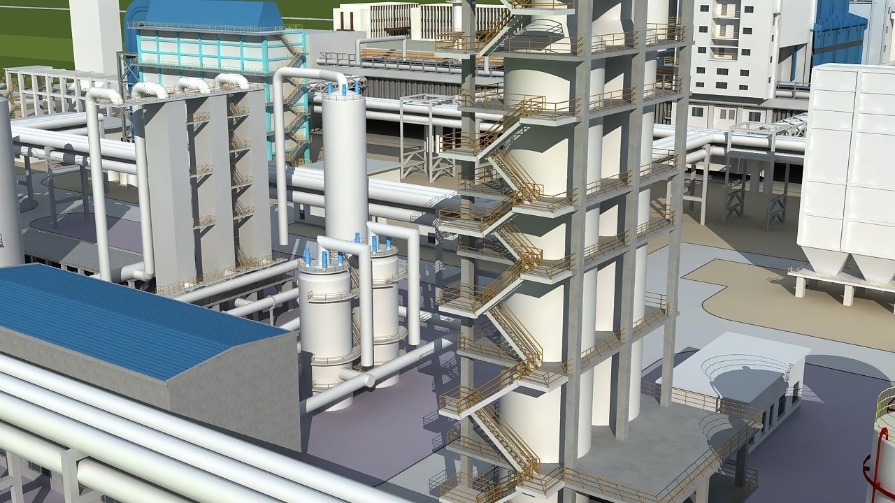 Factory 1 3D model_10