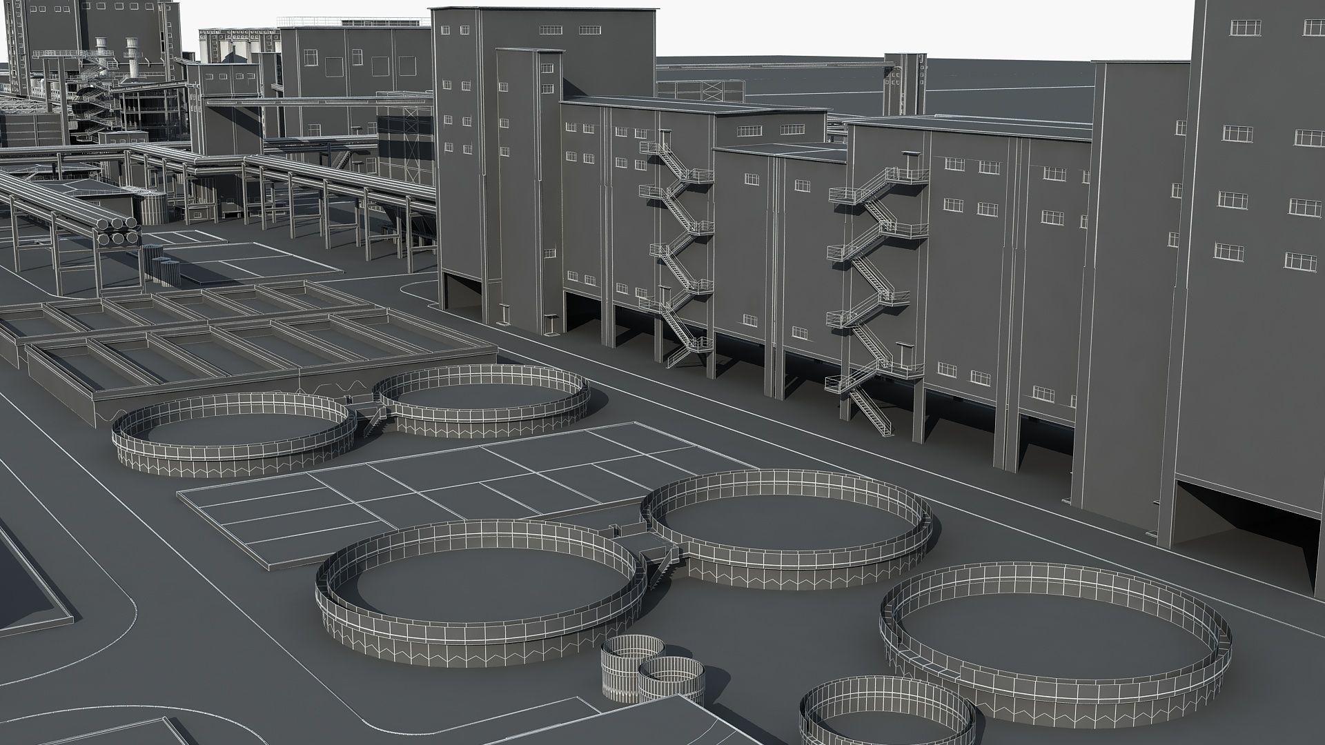 Factory 1 3D model_23
