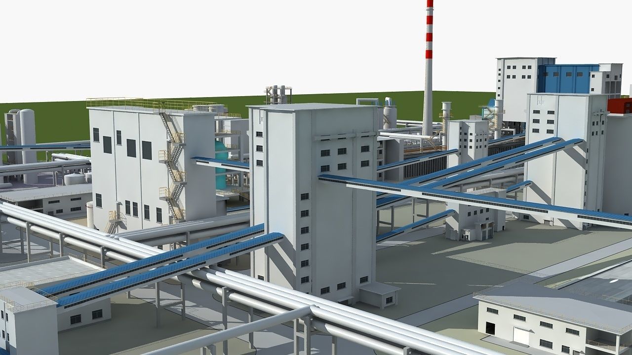 Factory 1 3D model_12