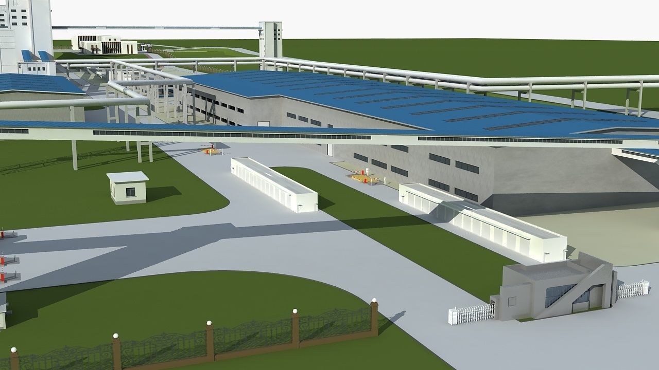 Factory 1 3D model_15