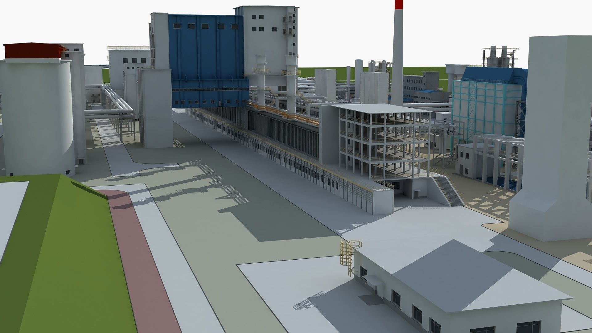 Factory 1 3D model_3