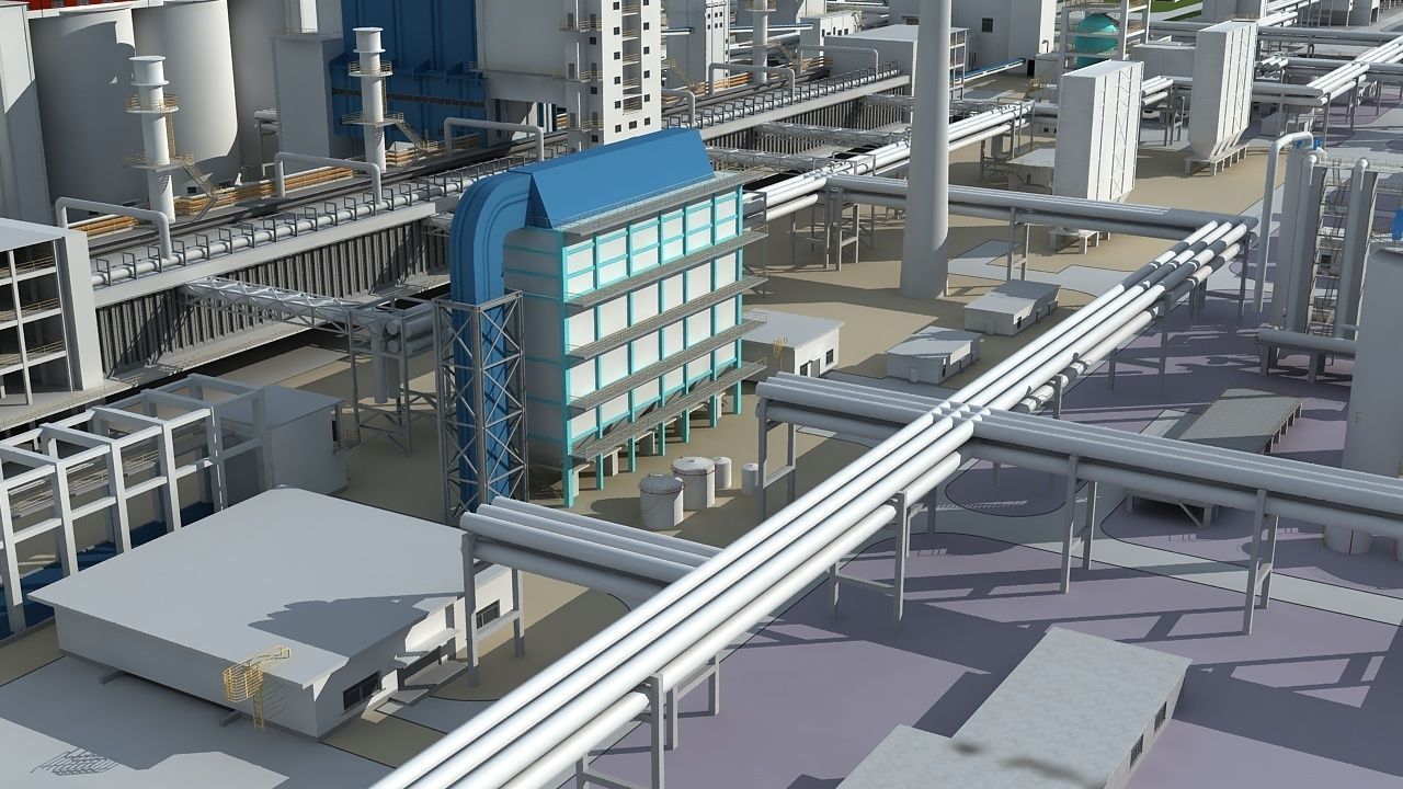 Factory 1 3D model_8