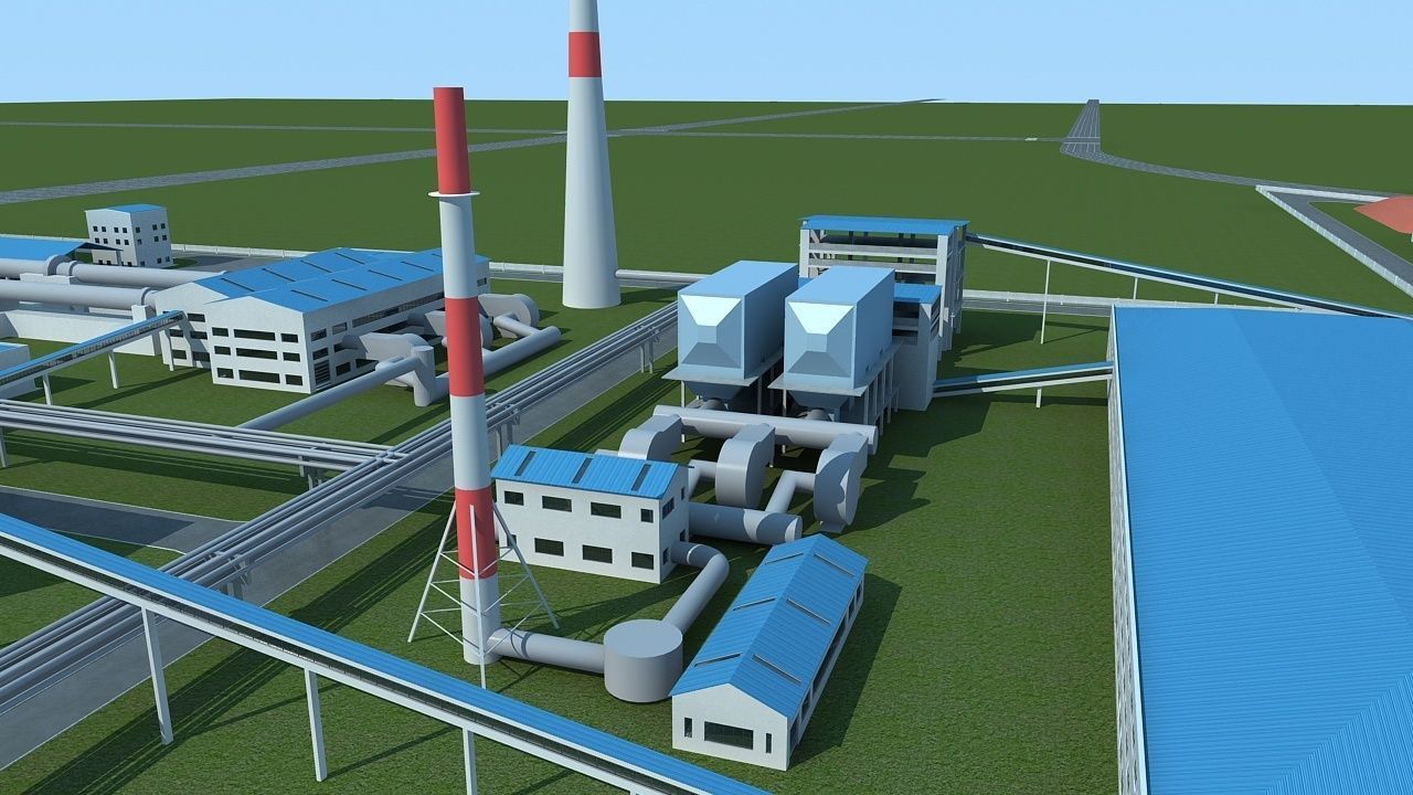 Factory 2 3D model_14